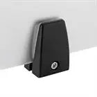 Dual Frosted Plexiglass Clamp-on Desk Privacy Panels Office Partitions 2 Pack