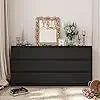 Modern 9 Drawer Dresser Large Wooden Storage Chest for Bedroom Organization