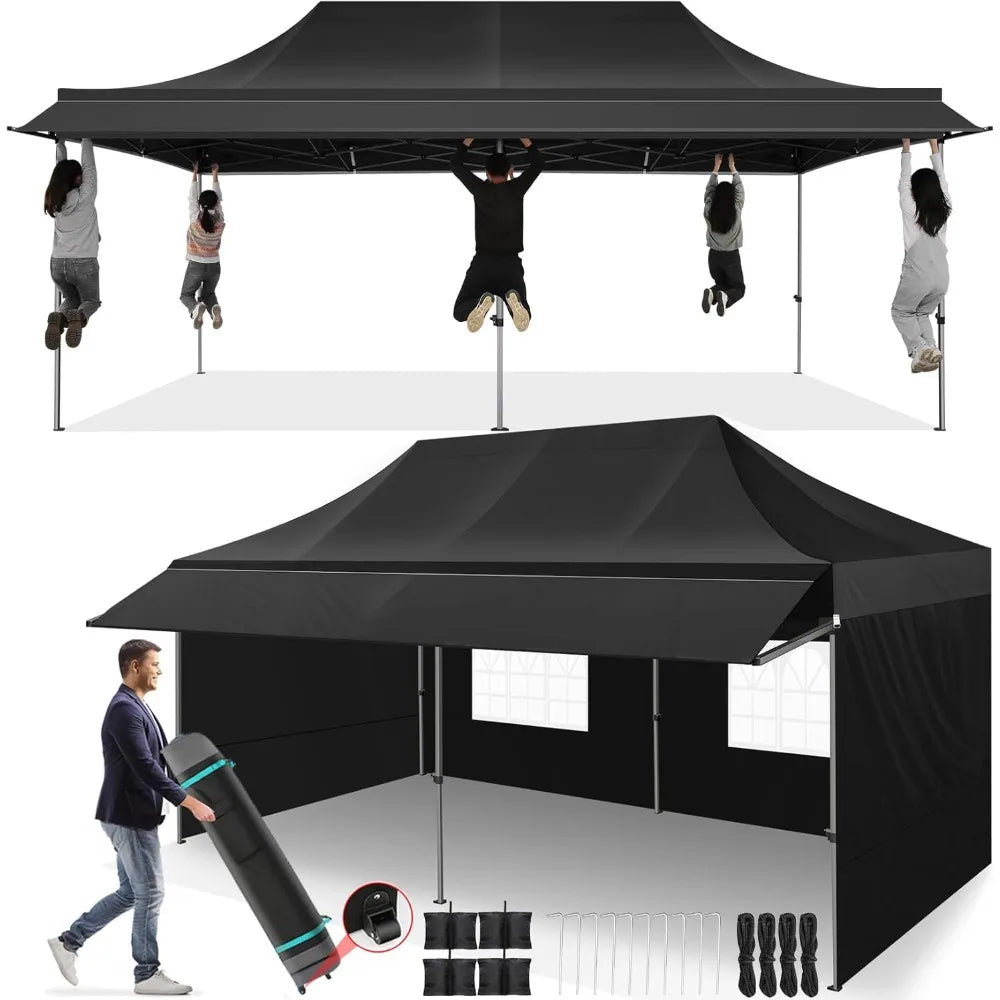 10x20 Pop Up Canopy Tent Heavy Duty Waterproof Commercial Outdoor