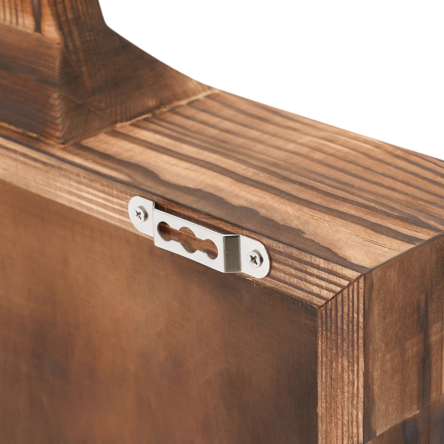 Hanging Wine Rack Glass Display Stand 25 Compartment Storage Shelf