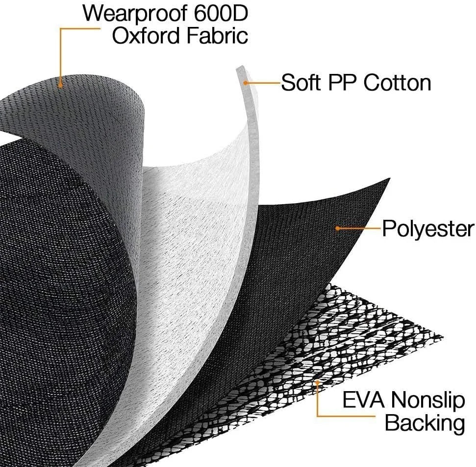 Dog Car Seat Cover Waterproof Non-Slip Back Seat Protector for Pets