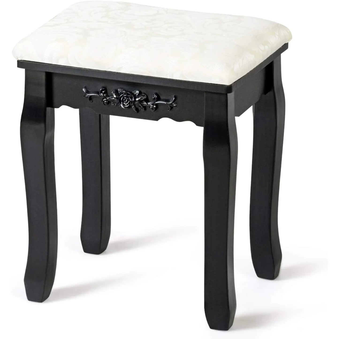 Ljustra Vanity Stool Makeup Bench Upholstered Dressing Stool Modern