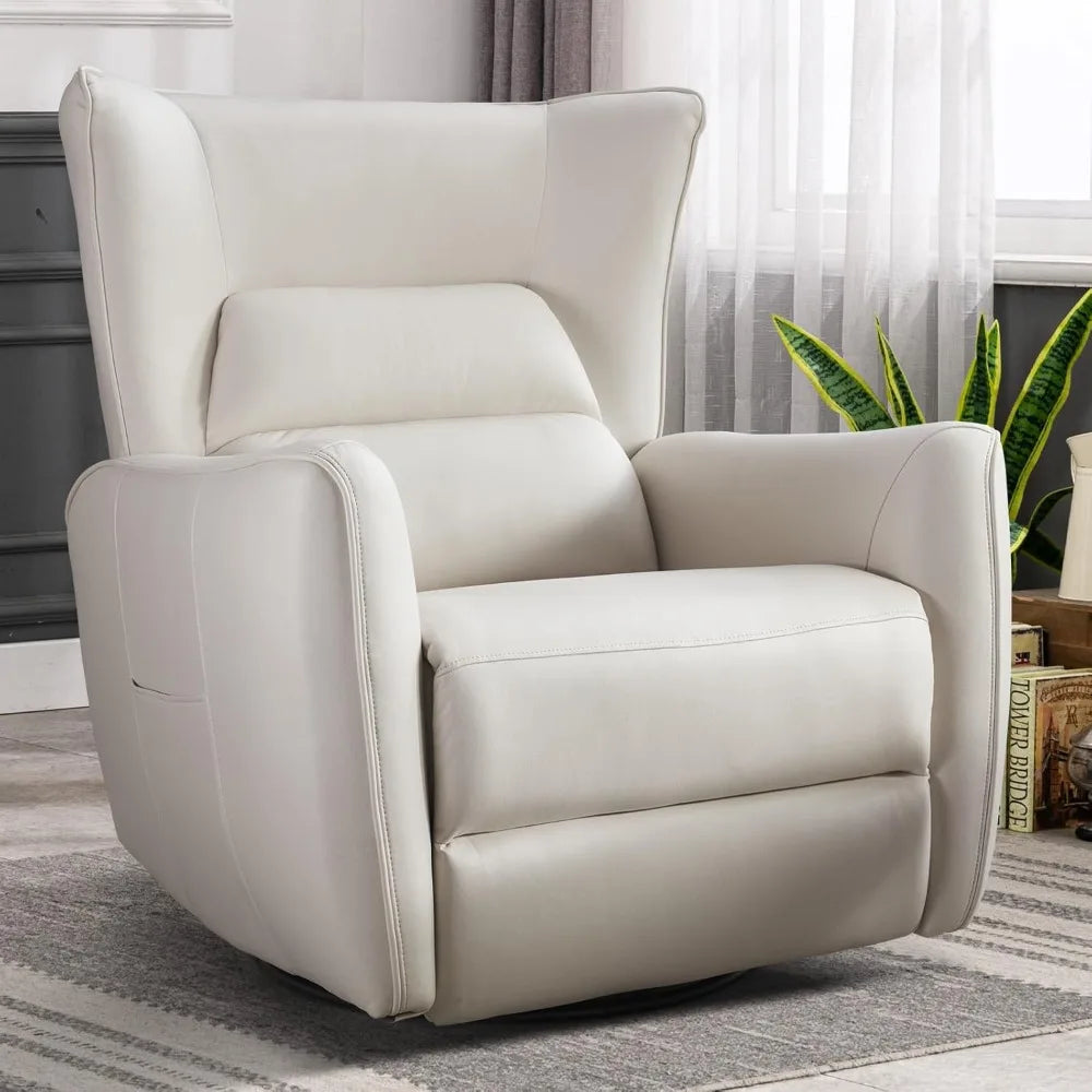 Power Swivel Rocker Recliner Glider Oversize Electric Nursery Chair