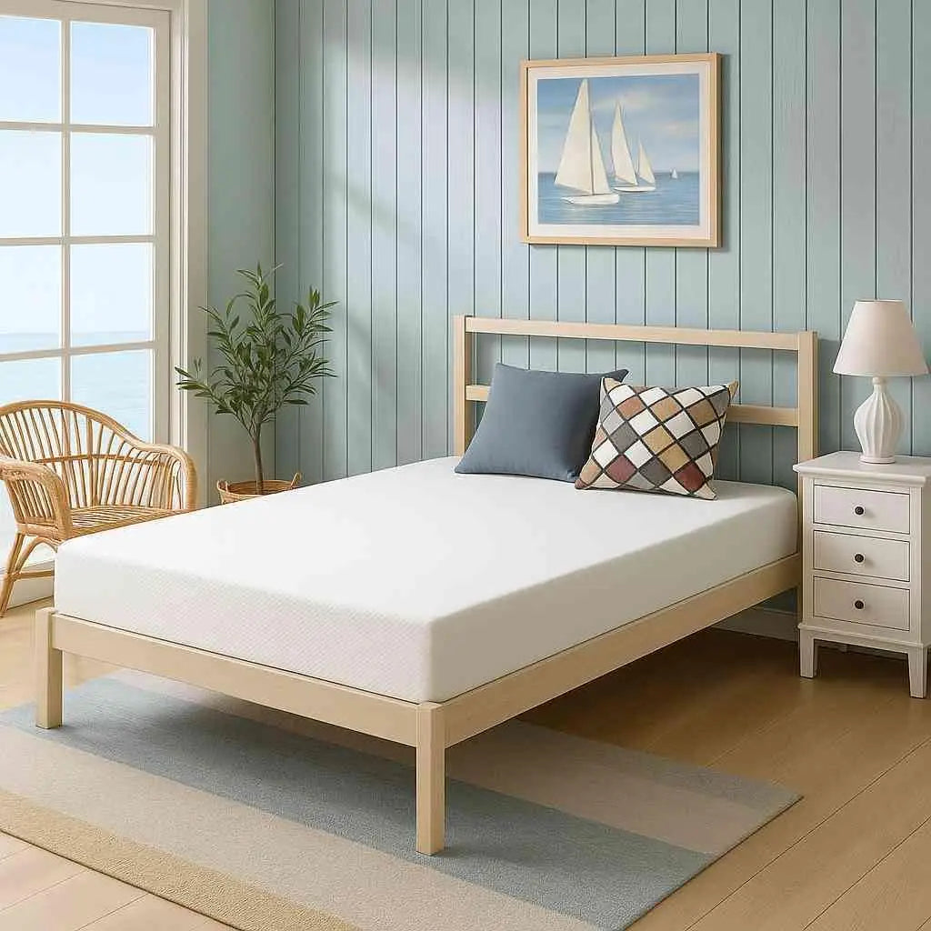 Ljustra Gel-Infused Memory Foam Mattress 8 Inch Medium Firm