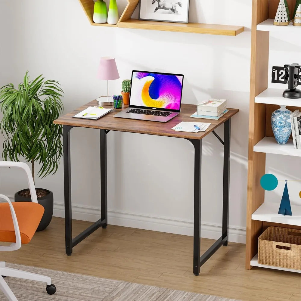 Modern Adjustable Computer Desk 32 Inch Writing Table for Home Office