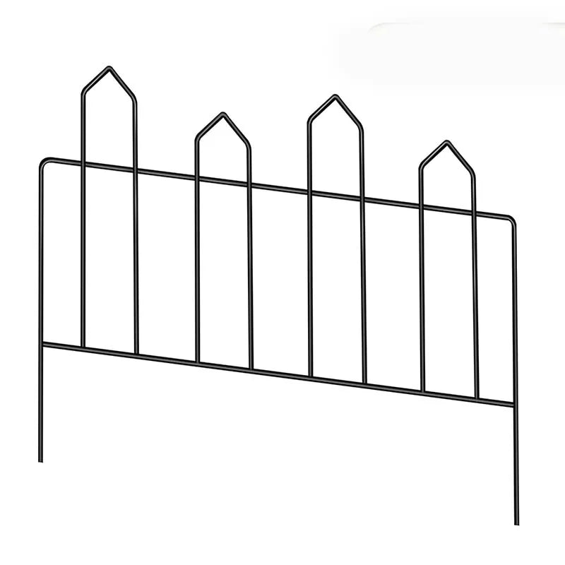 Garden Decorative Metal Wire Fencing Border 13in x 10ft for Flowers