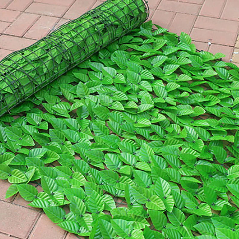 Artificial Ivy Hedge Fence Panels Faux Privacy Screen for Garden Balcony