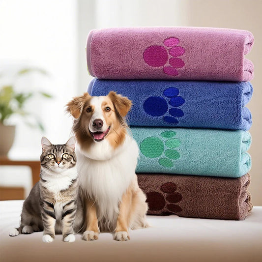 Microfiber Pet Absorbent Towels Super Absorbent Soft Essential for Bathing