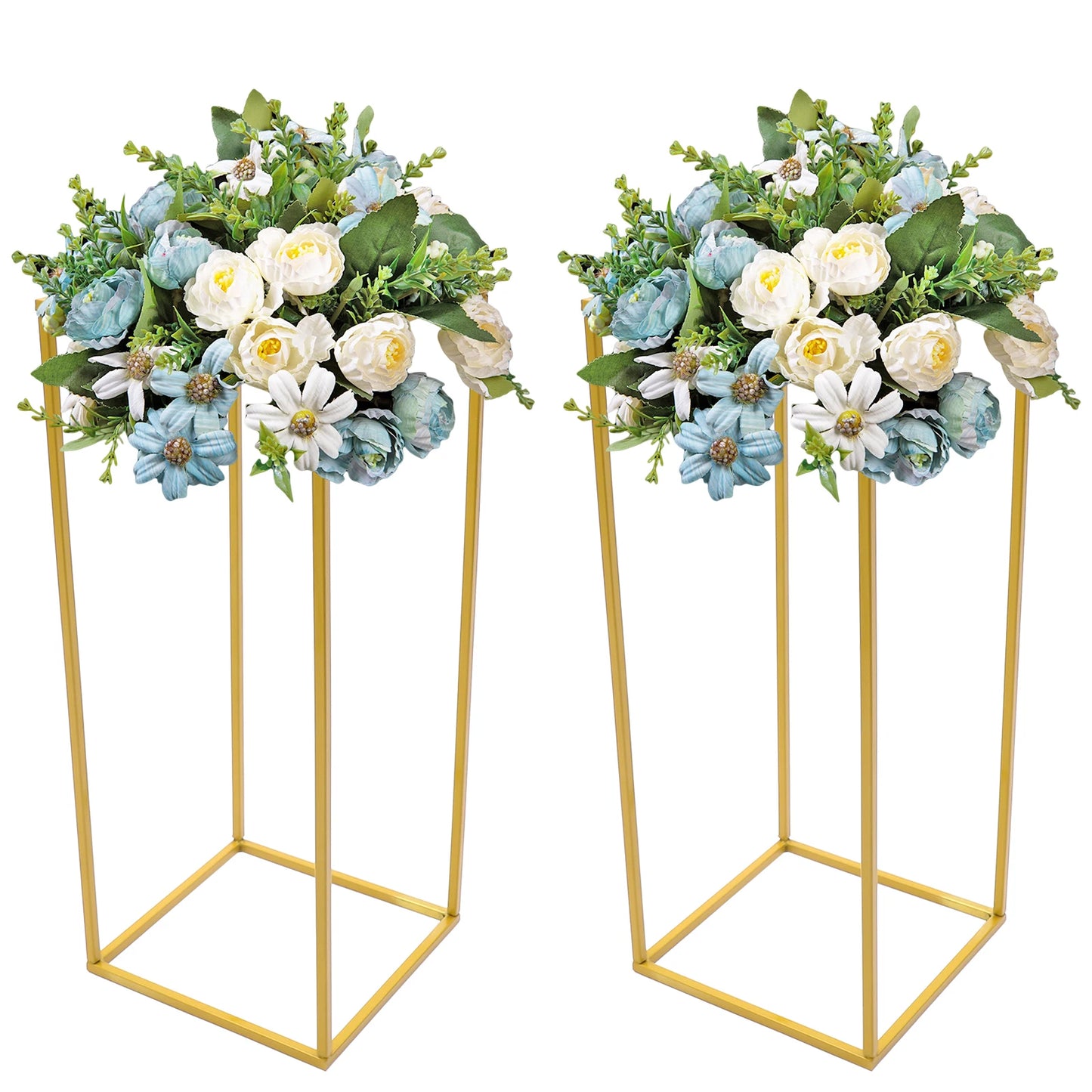 2pcs Detachable Flower Rack Iron Art Stand Wedding Party Decor