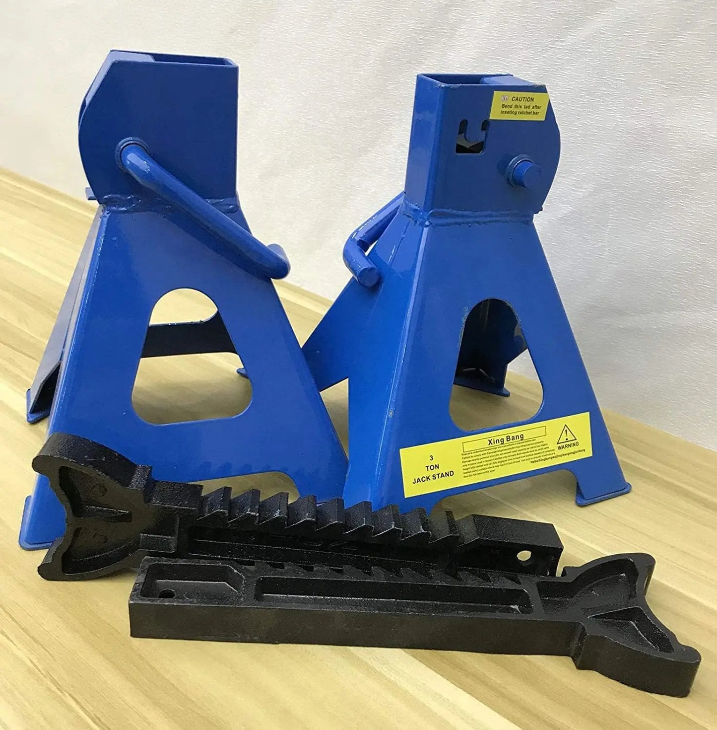 3 Ton Adjustable Axle Stands Set of 2 Heavy Duty Car Lifting Tool