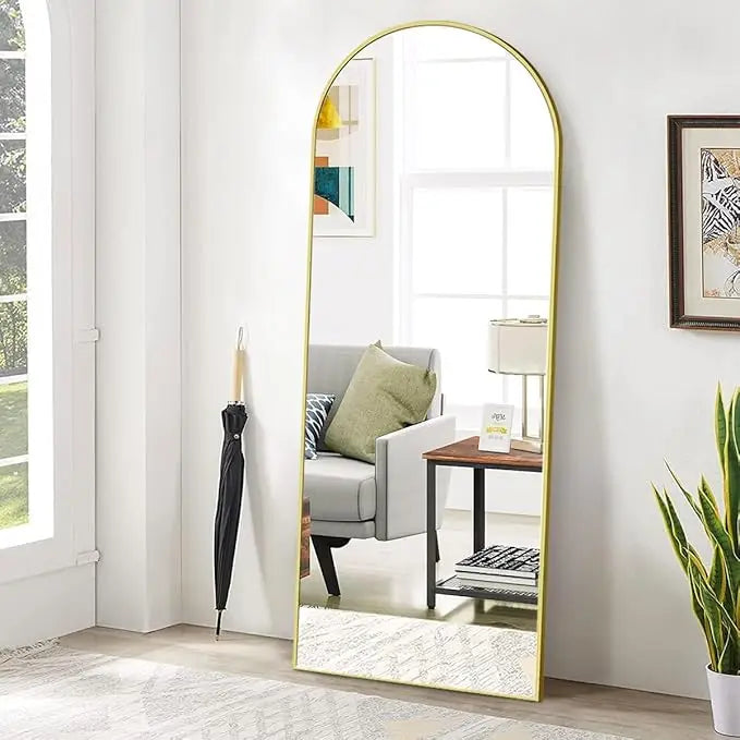 65"x24" Full Length Arch Floor Mirror Wall Leaning Standing Bedroom Decor