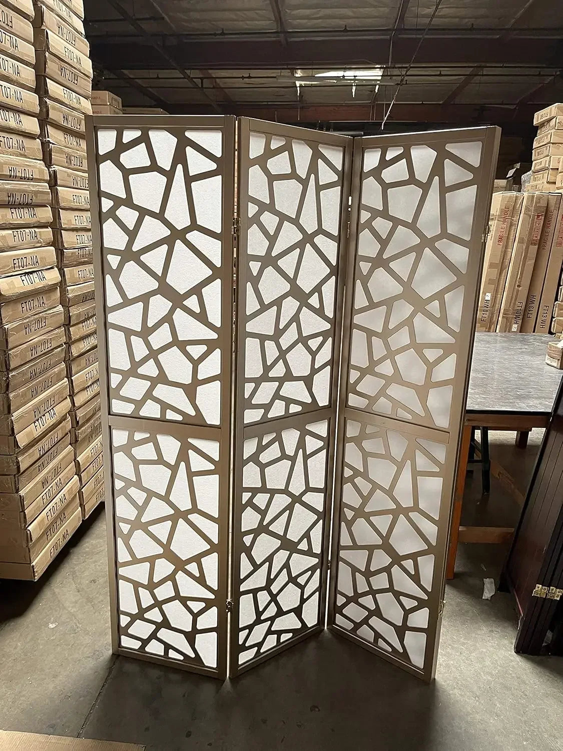 Ljustra Square Furniture Gyano Design 3 to 10 Panel Room Divider