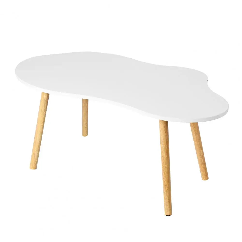 Small Space Mid Century Modern Cloud Shape Coffee Table for Living Room