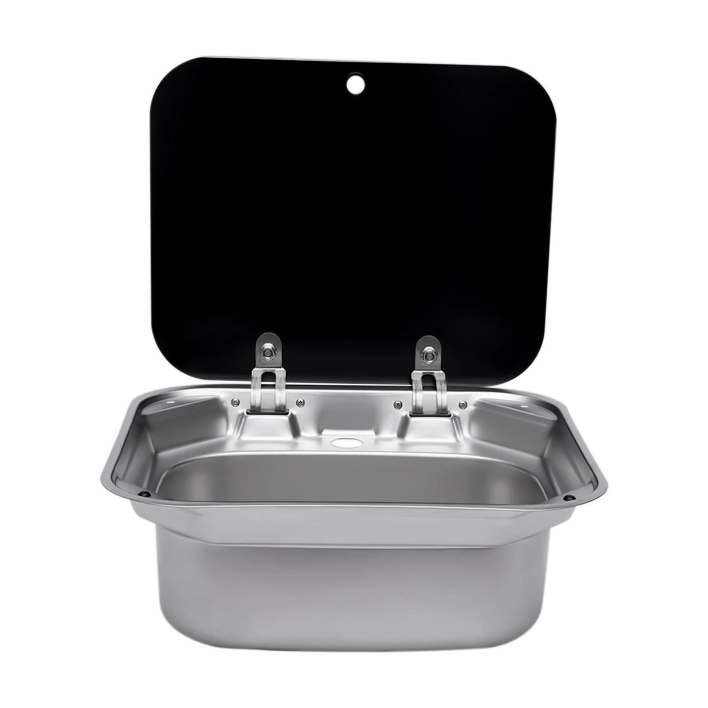 Steel Hand Wash Basin Sink with Tap for RV Caravan Boat Accessories