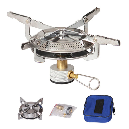 Portable Outdoor Camping Gas Stove Lightweight Adjustable Flame Hiking