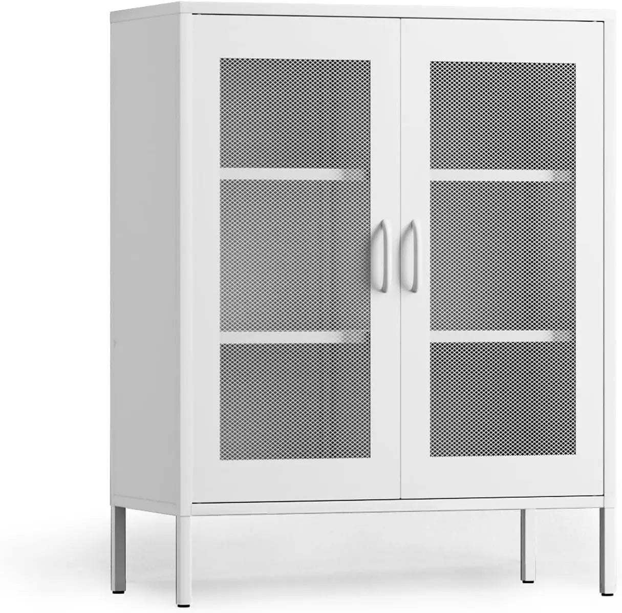 Metal Coffee Bar Sideboard Buffet Cabinet 40 Inch Kitchen Storage