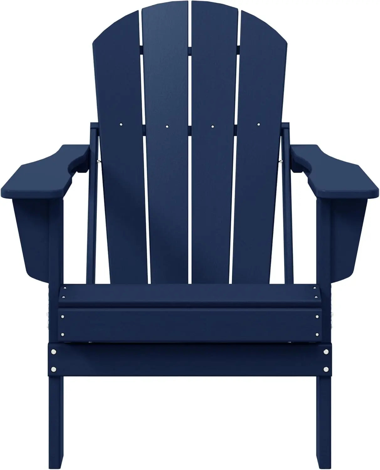 Malibu Outdoor Folding Adirondack Chair Set Durable Stylish Patio Seating