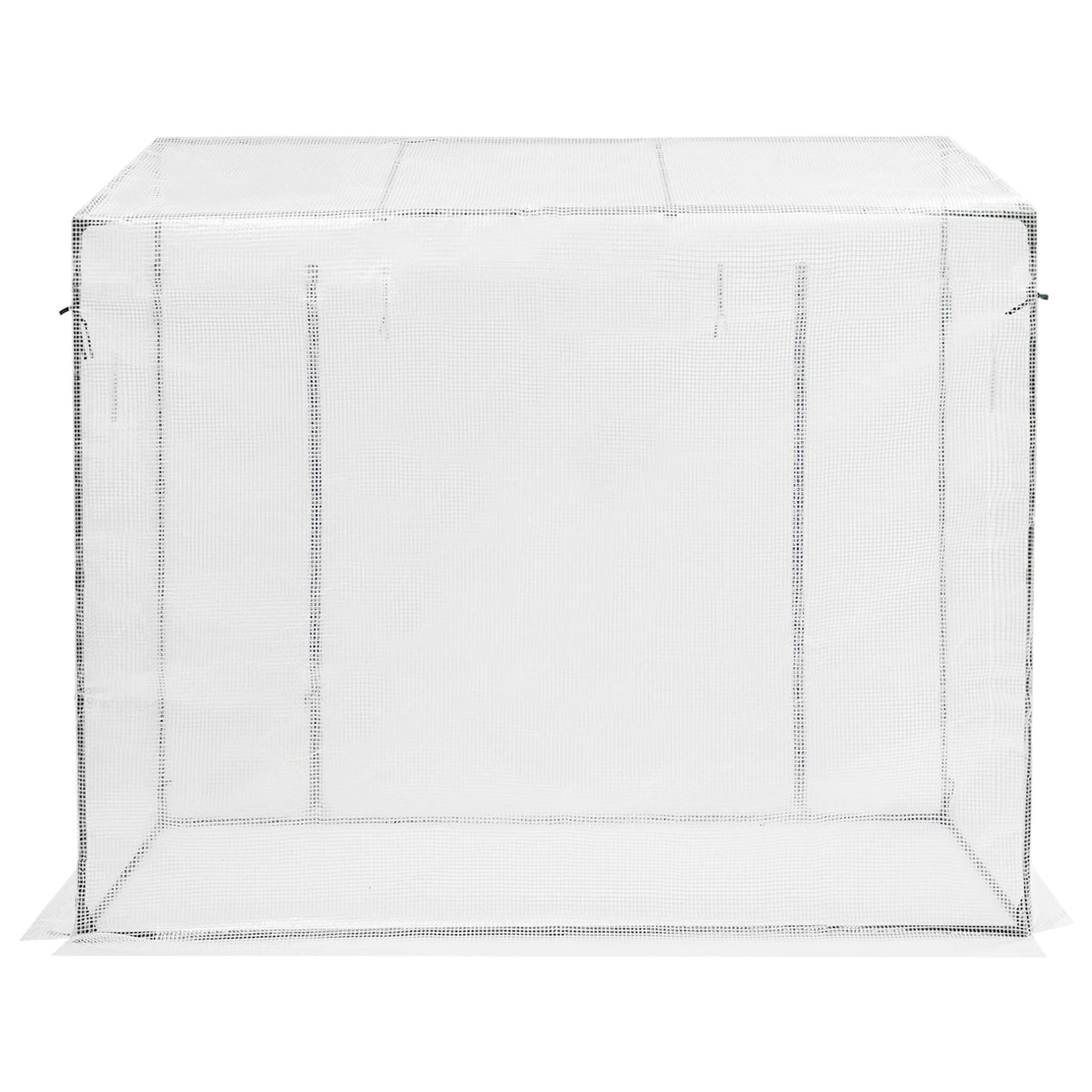 Green House Kit Outdoor Greenhouse Plant Storage PE Cover 200x77x170cm