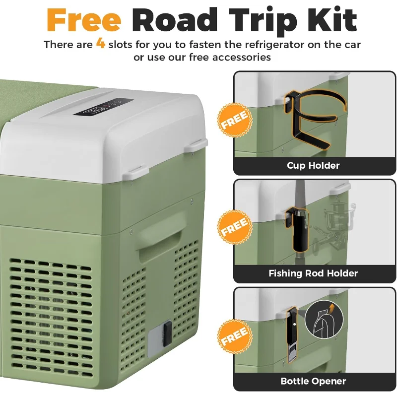 Setpower FC20 Portable 12V Refrigerator Fast Cooling Car Fridge Freezer