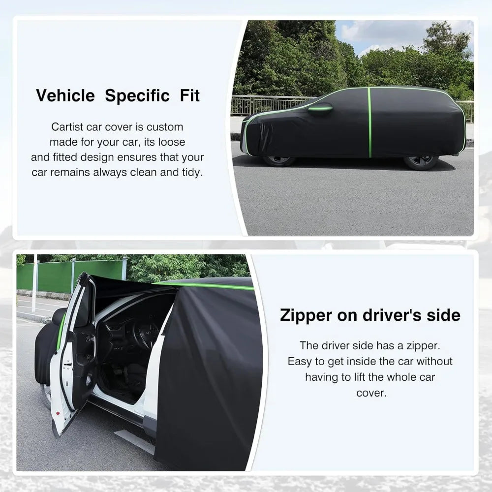 Full Car Cover for Jeep Grand Cherokee 1993-2025 Waterproof UV Protection