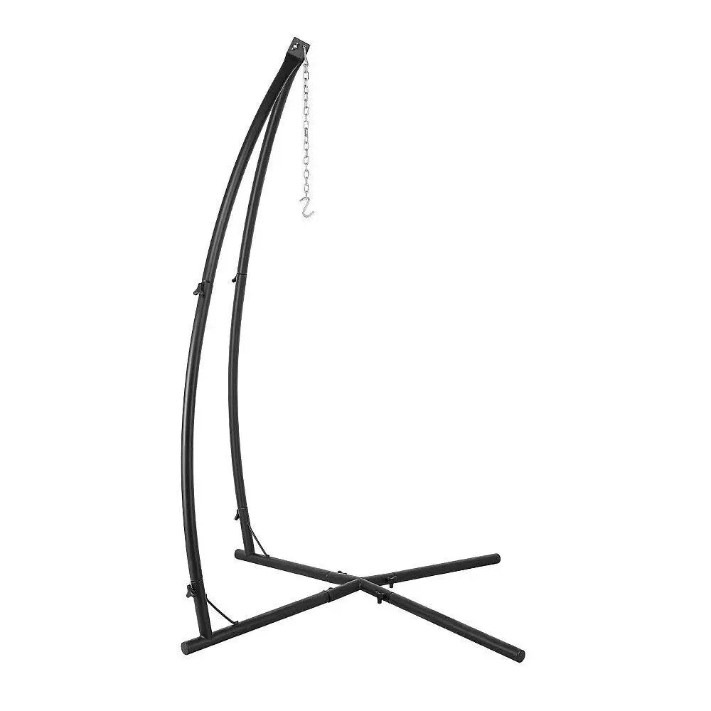 C-Type X-Type Hammock Chair Stand Solid Steel Frame Adjustable 210cm