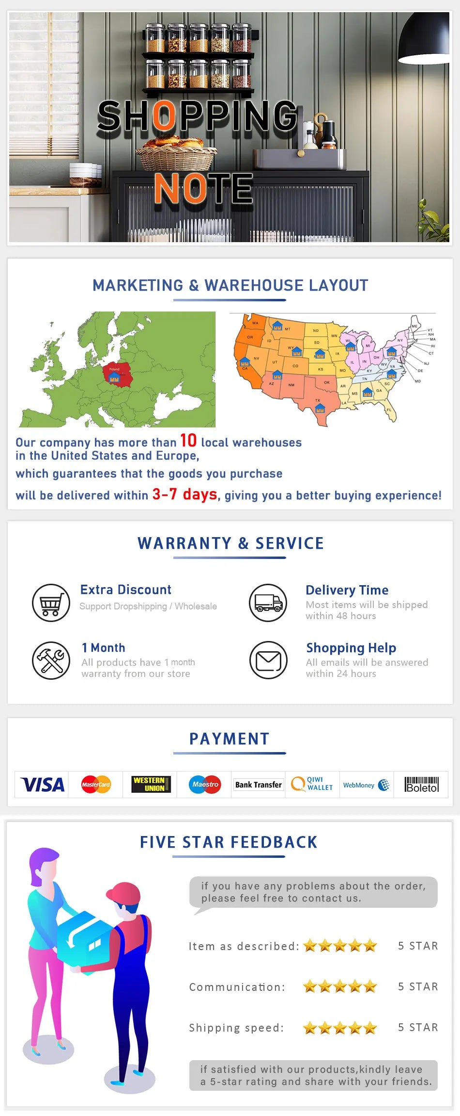 Buffet Cabinet with Storage 55 Inch Sideboard with 3 Drawers 4 Doors