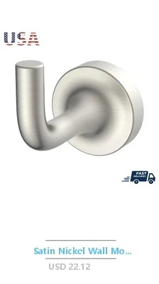 Wall Mounted Wood Hook Rack 4 Hooks Entryway Organizer Easy Install 35 lbs