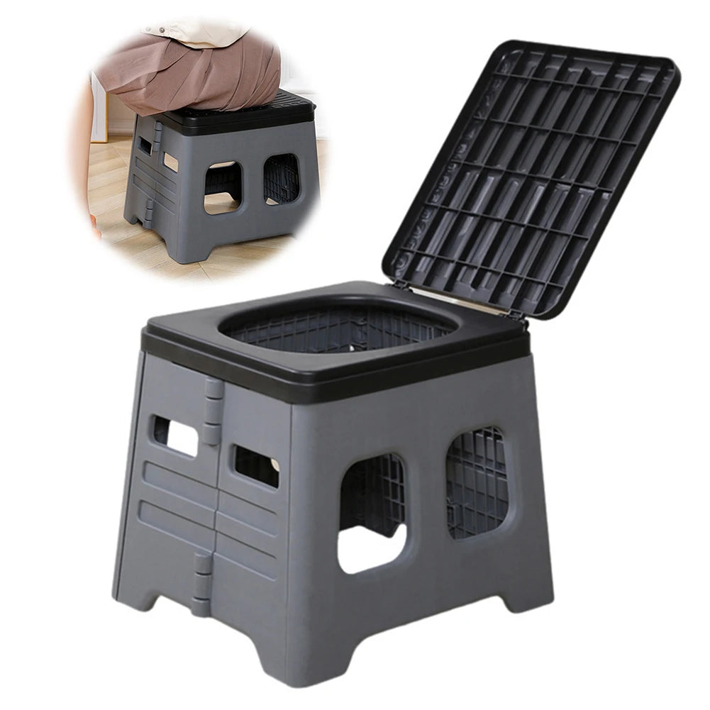Portable Folding Toilet Travel Potty Camp Toilet Outdoor Essential