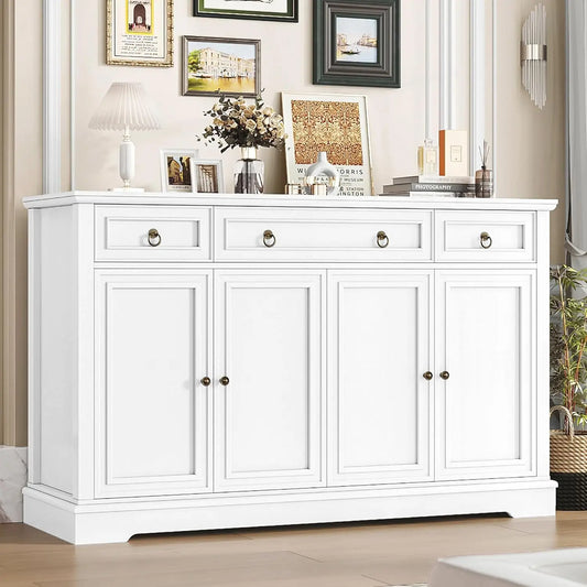 Buffet Cabinet Storage Sideboard 52.7 Inch Kitchen Dining Room Organizer