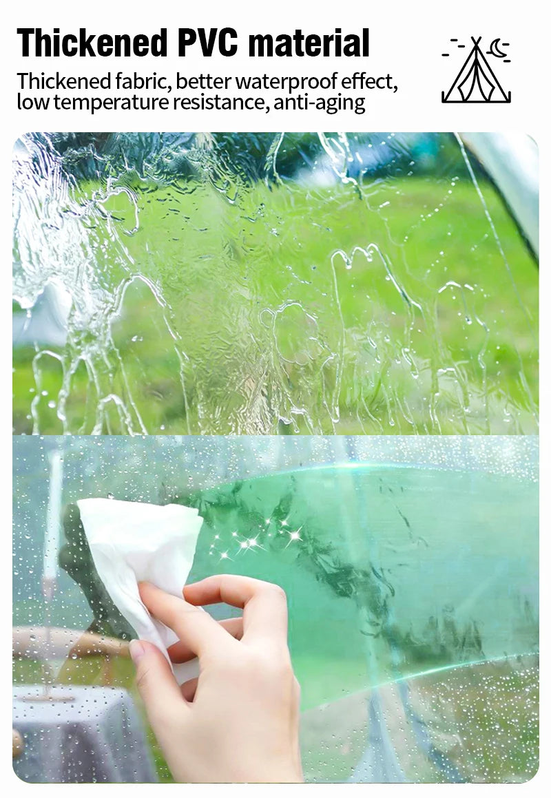 Outdoor Dome Starry Sky Tent 4-8 Person Quick Setup Camping Tent