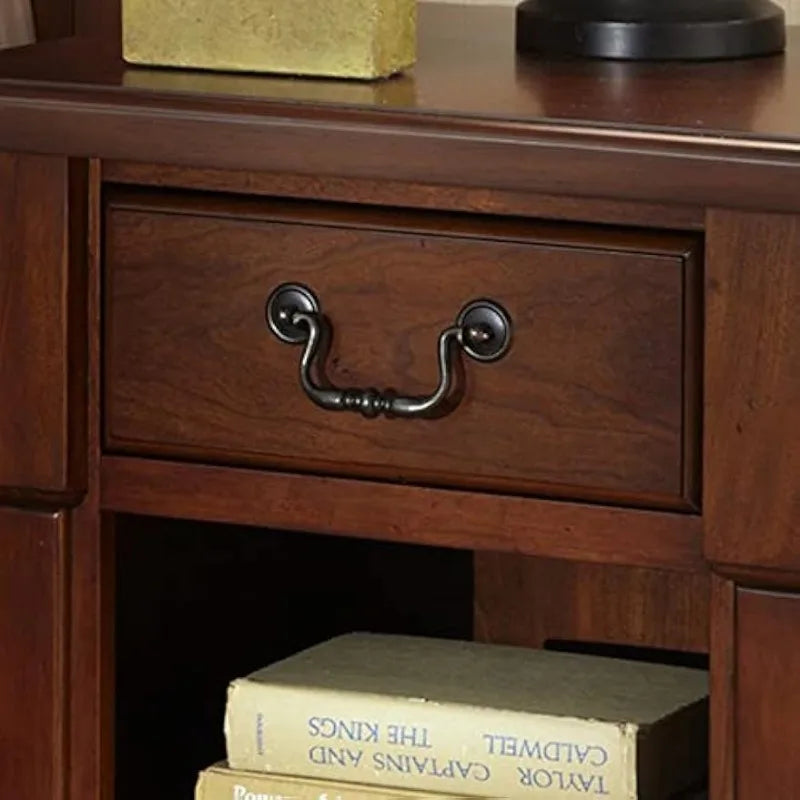 Ljustra Aspen Nightstand Modern Furniture Mahogany Wood Bedroom Storage