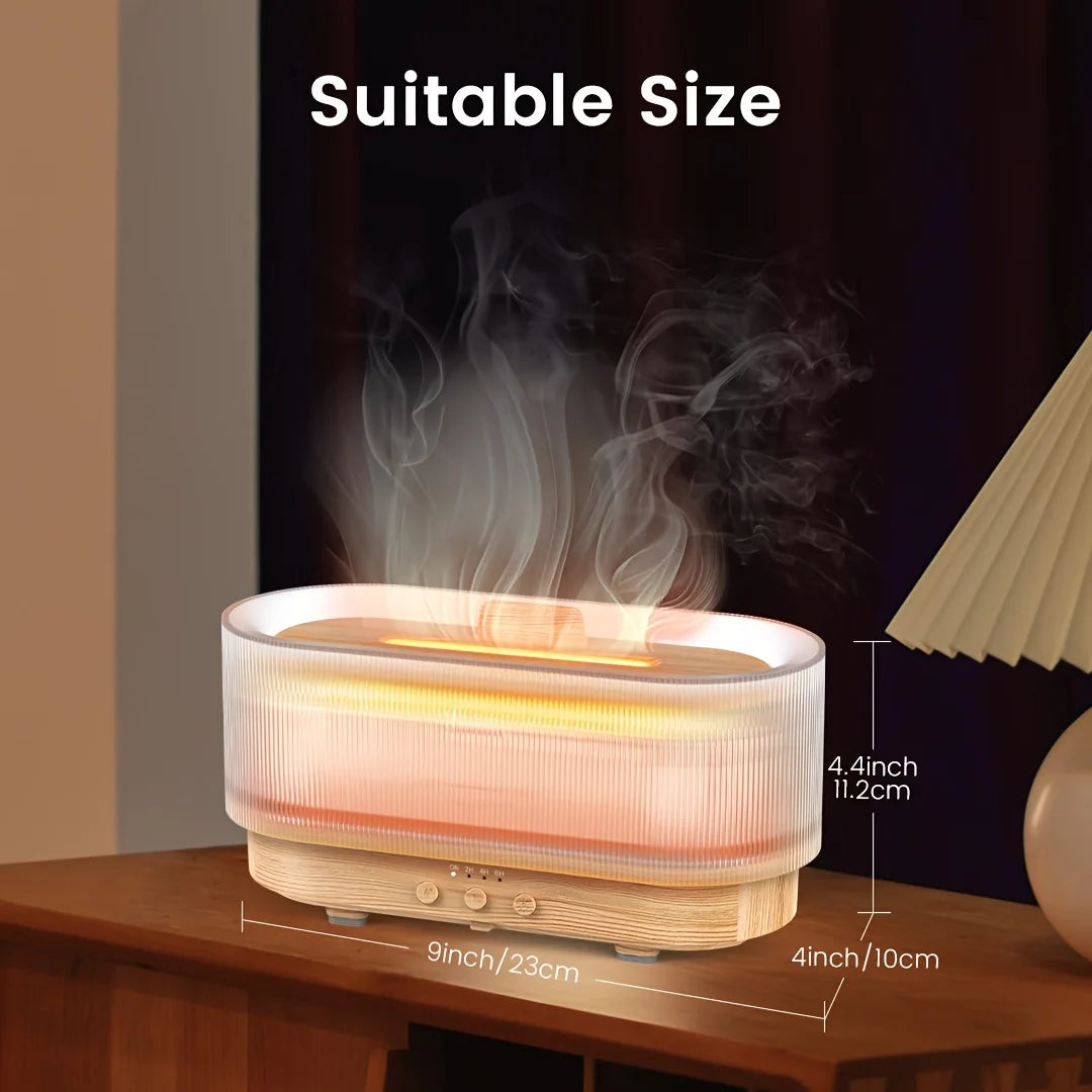 Ljustra Ultrasonic Humidifier 300ml Aromatherapy Diffuser Quiet Light