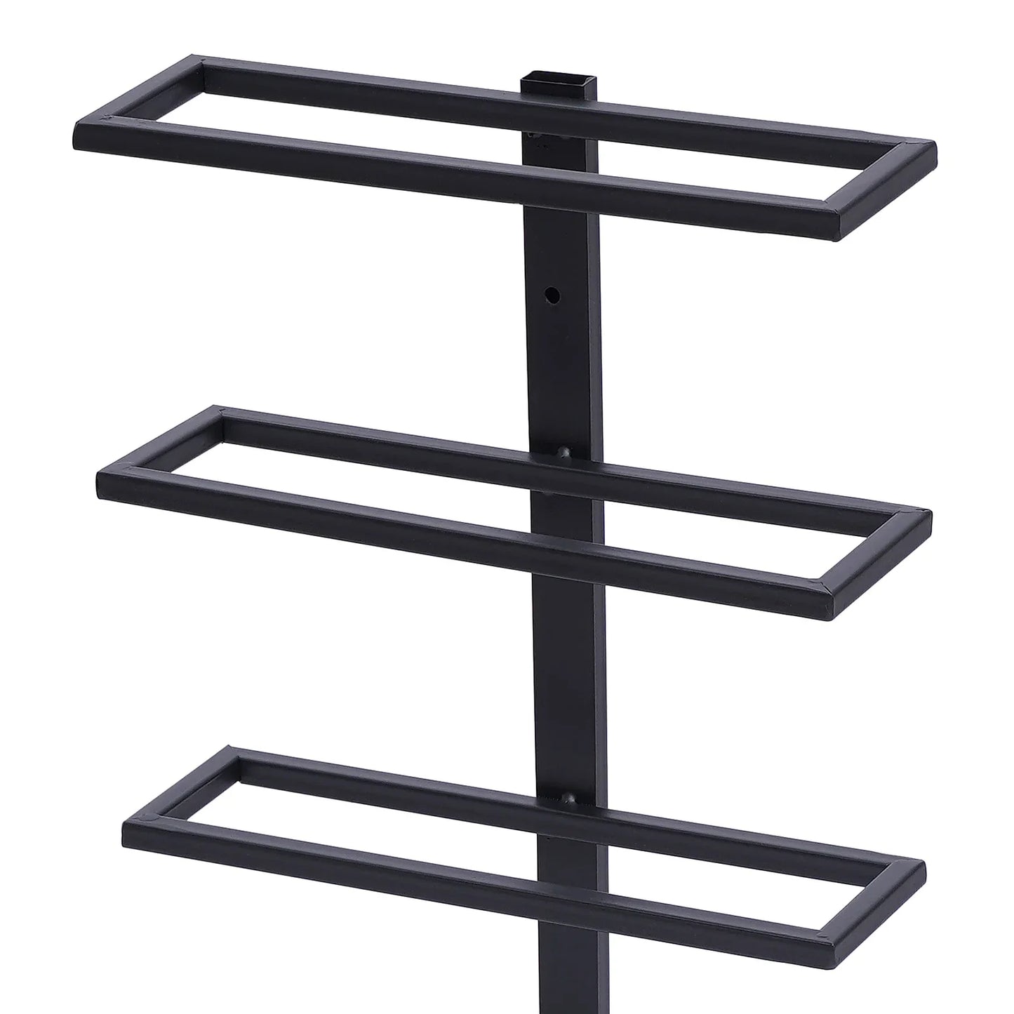 Stylish Wall-Mounted Iron Wine Rack for 8 Bottles Convenient Storage