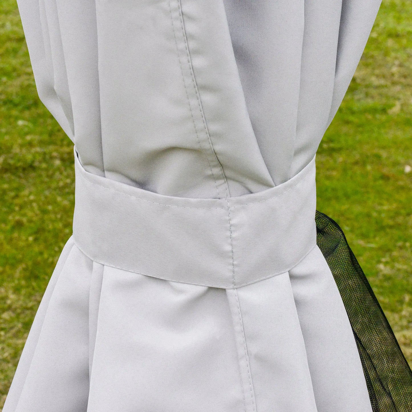 10x13 Patio Gazebo Aluminum Outdoor Canopy with Curtains and Netting