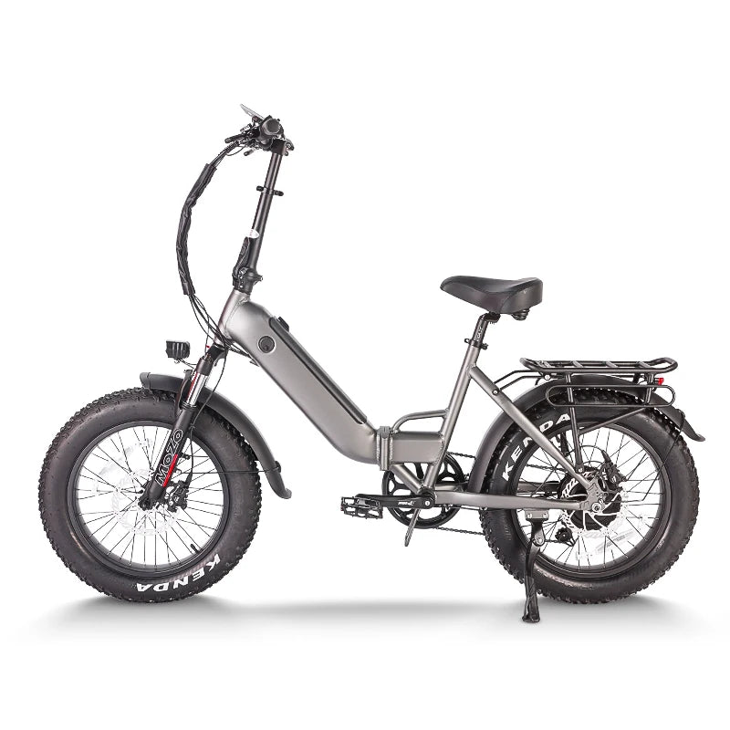 Outdoor Foldable Ebike 48V 750W Fat Tire Urban Commuter