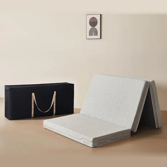Ljustra Tri-Fold Mattress 4" Memory Foam Foldable Twin Size Portable