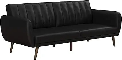Ljustra Brittany Futon Sofa Bed 82 Inch Modern Sleeper Couch