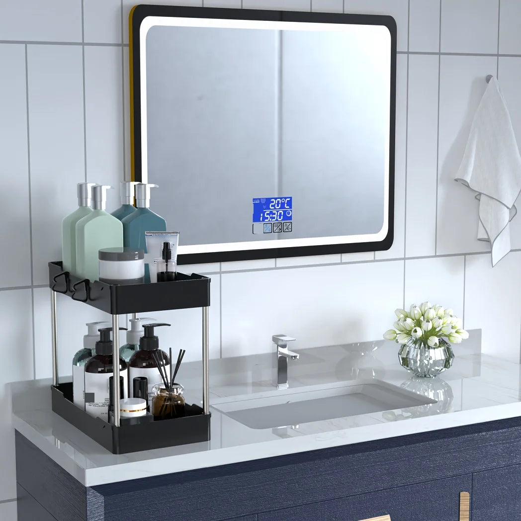 3pcs Under Bathroom Sink Organizers Storage Racks for Home Kitchen Bathroom