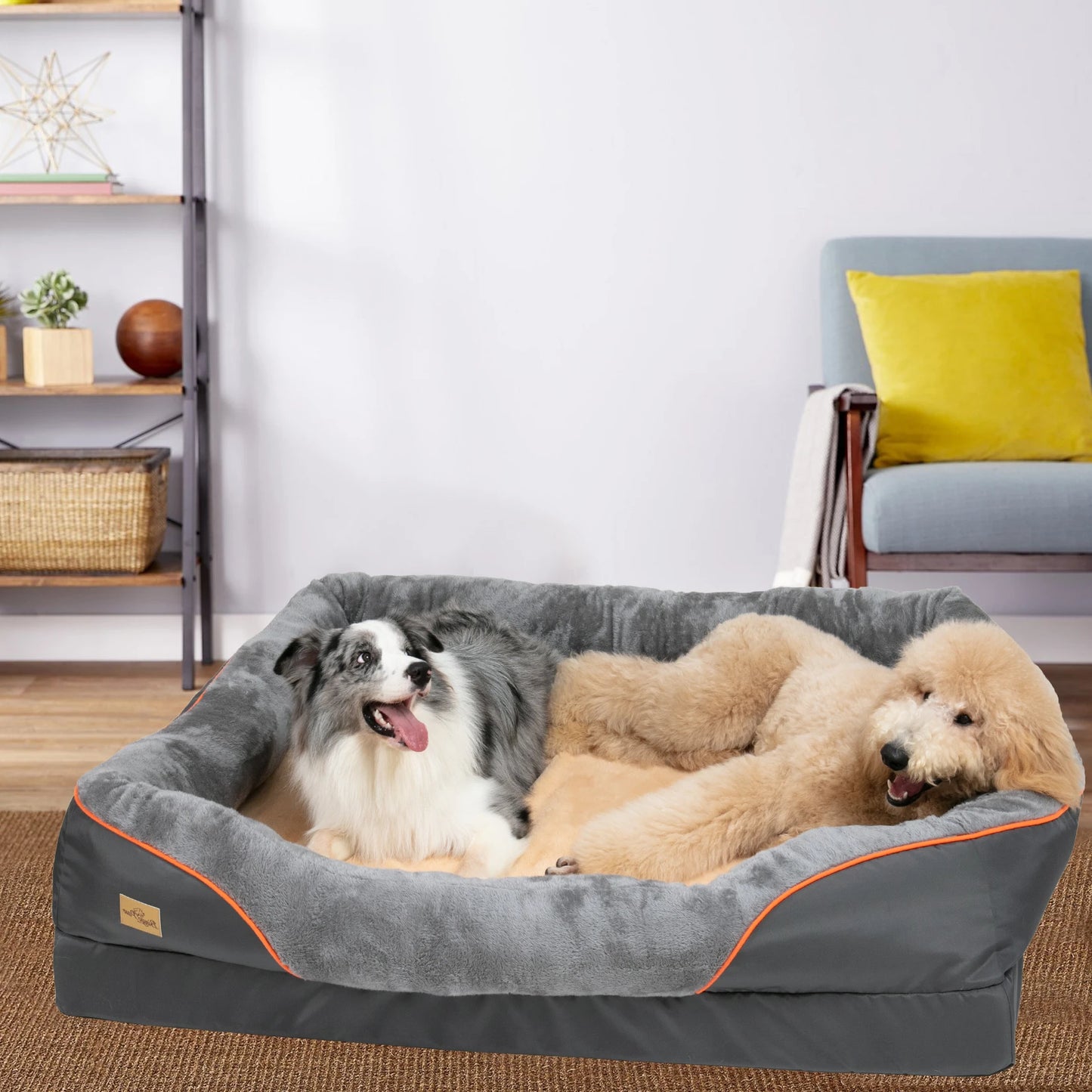 Large Dog Bed Soft Comfortable Removable Washable Cover Waterproof