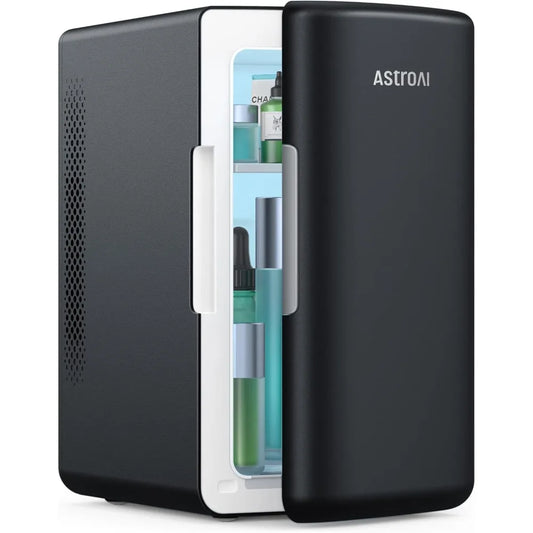 Mini Fridge 6 Liter Makeup Skincare Portable Cooler Warmer 110V 12V