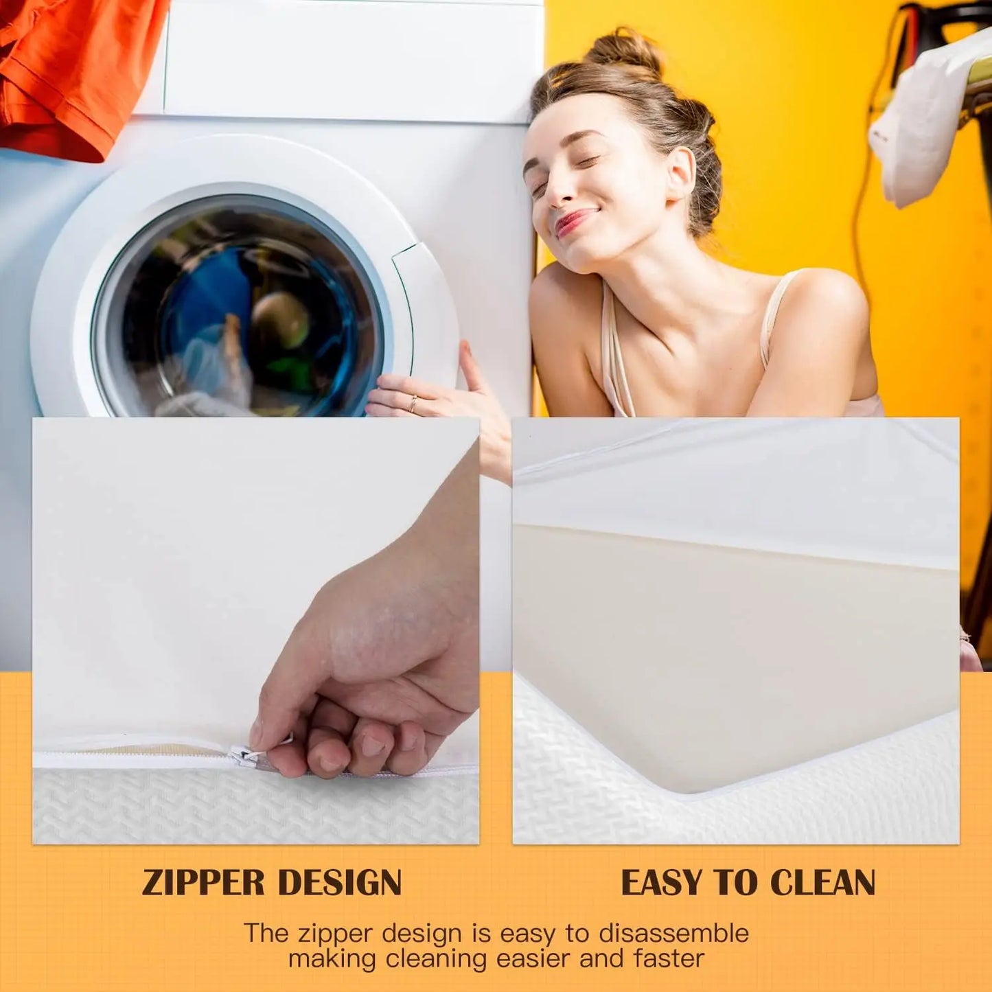 Ljustra 8 Inch Memory Foam Mattress Cooling Gel Green Tea Infused