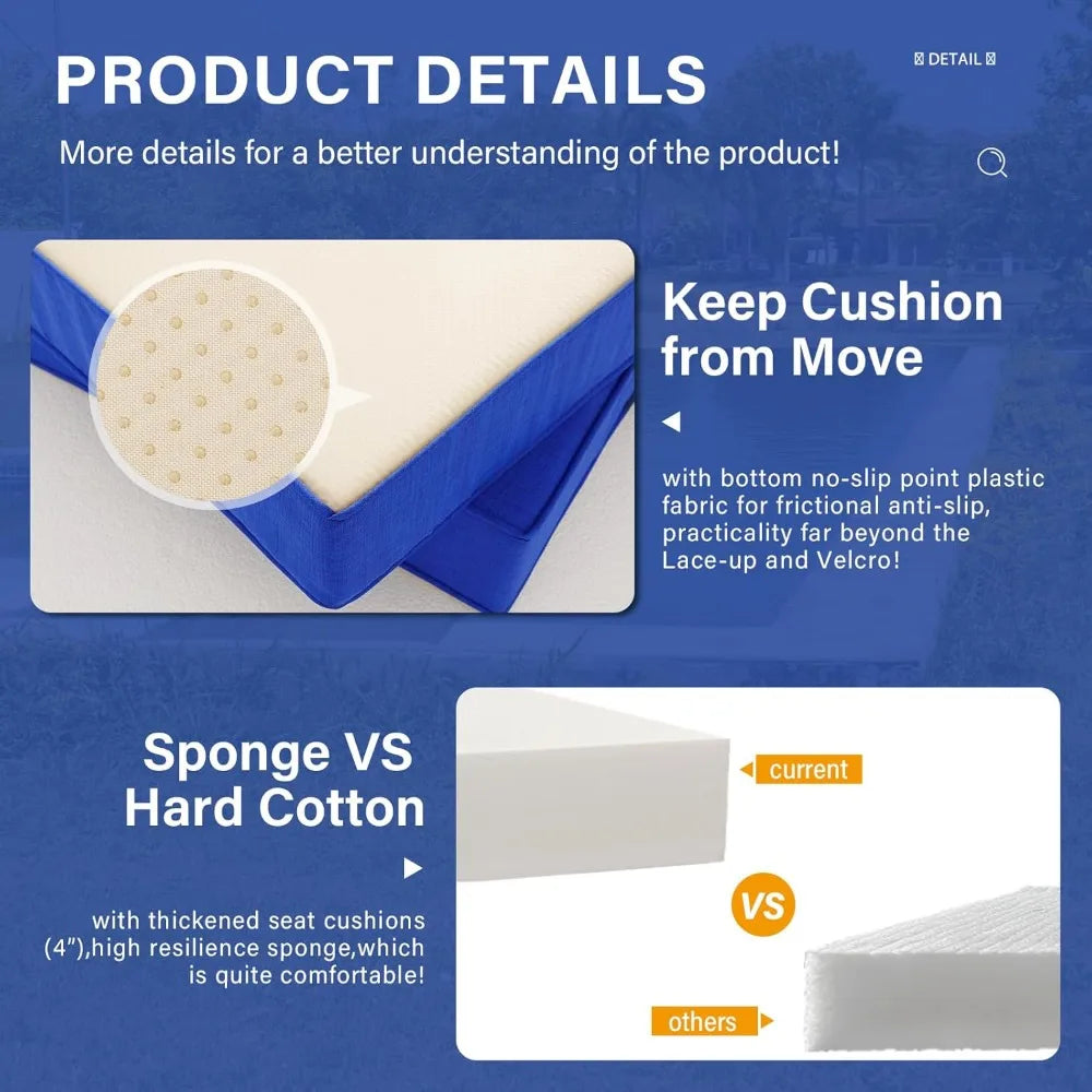 3 Piece Wicker Patio Set Outdoor Chairs Glass Table Garden Furniture