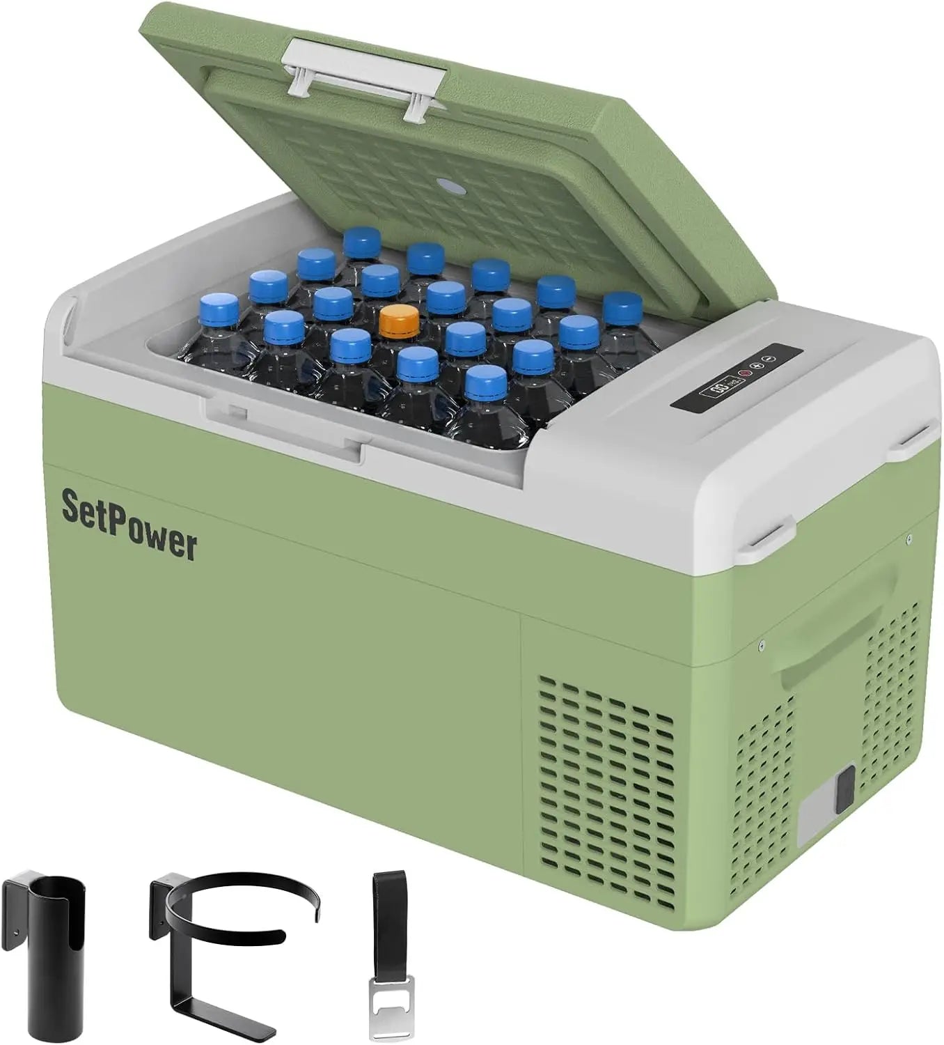 Setpower FC20 Portable 12V Refrigerator Fast Cooling Car Fridge Freezer