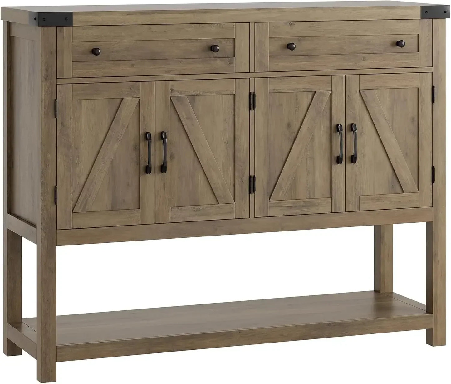 Buffet Sideboard Cabinet 47.2" Farmhouse Coffee Bar with Storage