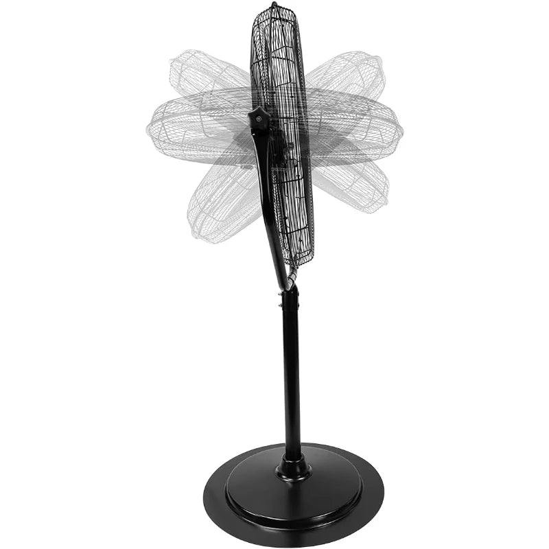 Maxx Air 30" Industrial Pedestal Fan High Velocity Air Circulation