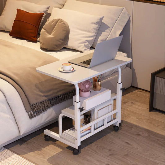 Adjustable Mobile Standing Desk 31.5 Inch Portable Rolling Computer Desk