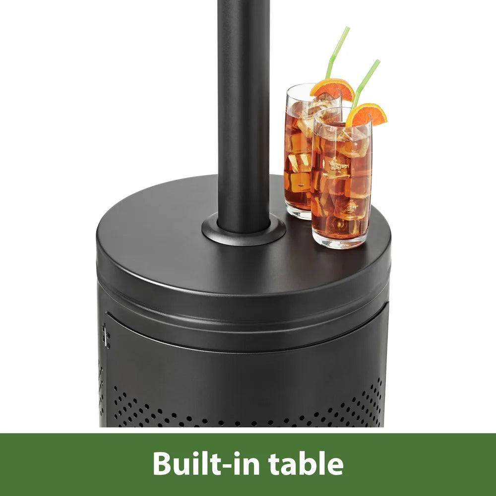 Ljustra Outdoor Propane Gas Patio Heater 48000 BTU Freestanding Metal