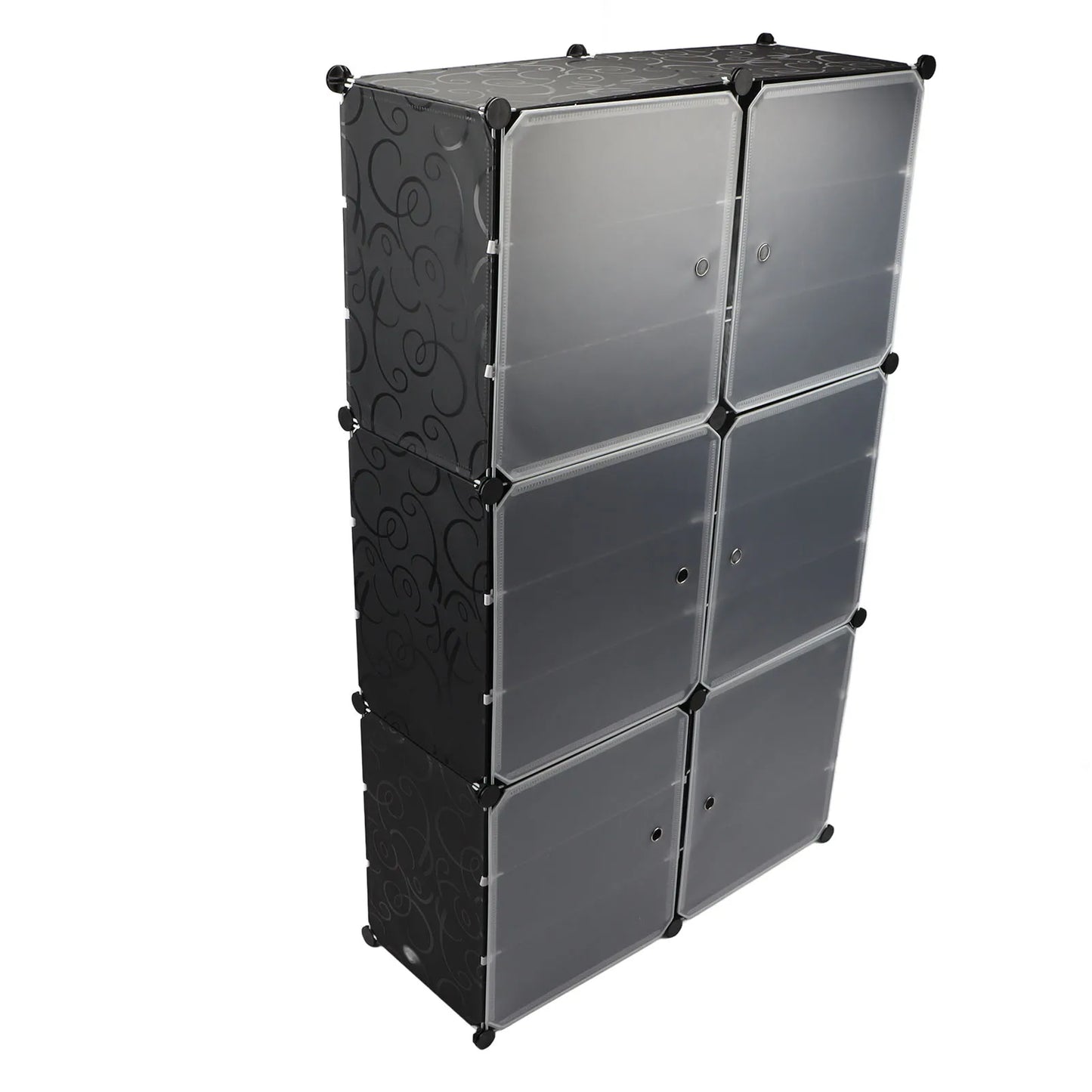 Ljustra Tall Shoe Rack Vertical Organizer Space Saving Easy Assemble