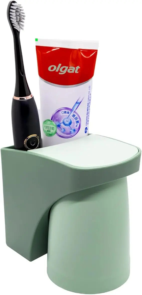 Magnetic Toothbrush Holder Wall Mounted Space Saving Bathroom Organizer