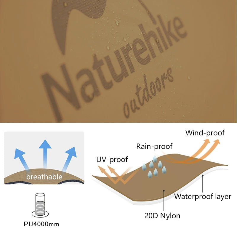 Ultralight 1 Person Backpacking Tent Waterproof Hiking Camping Outdoor